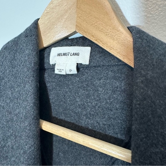 Helmut Lang 100% Wool Designer Cowl Neck Jacket - Picture 4 of 4